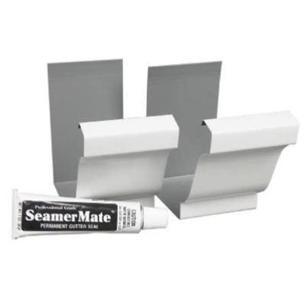 Amerimax Home Products 244397 Steel Seamer with Seamer Mate - White; Pack of 2 244397 - main
